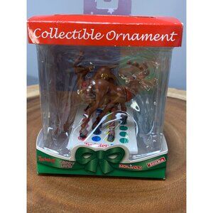 2004 Hasbro Twister Reindeer Collectible Ornament Candy Land Monopoly